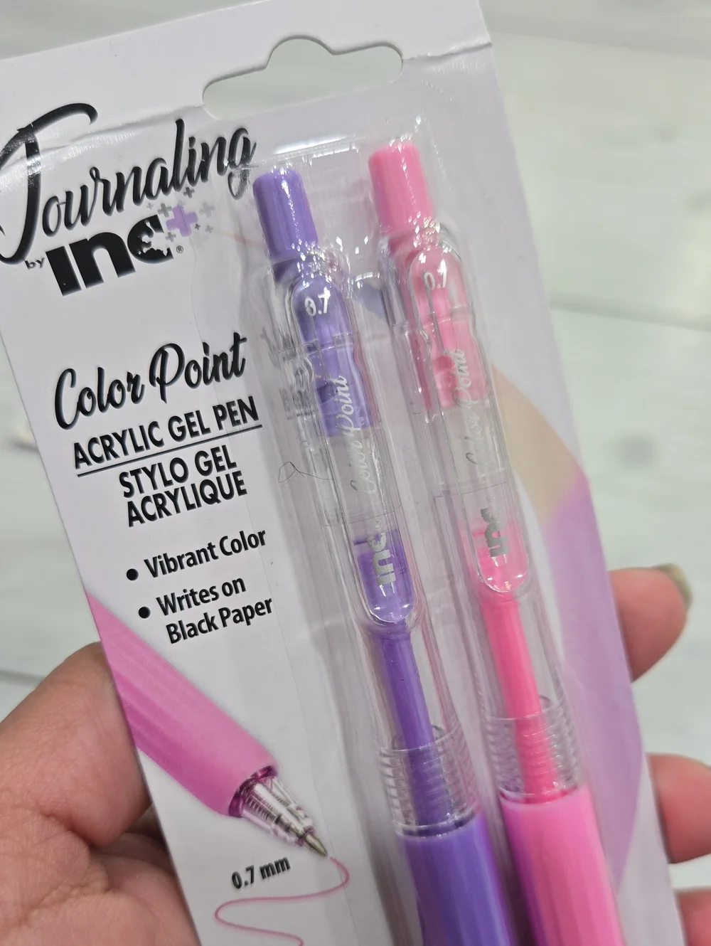 Journaling INC Color Point Gel Pen
